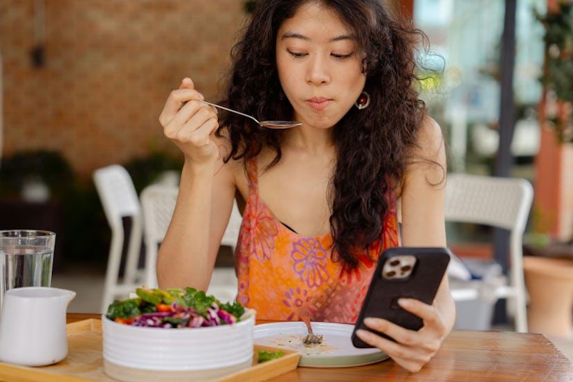 Keeping your phone out during a conversation can become toxic.