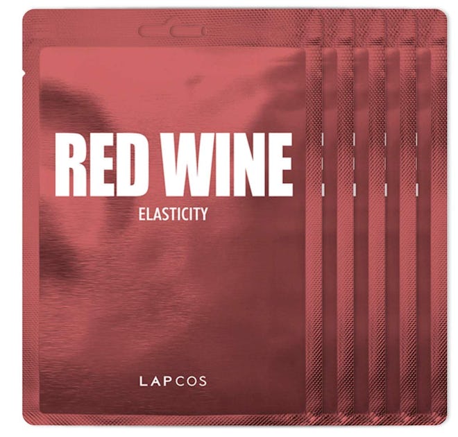 LAPCOS Red Wine Sheet Masks (5-Pack)