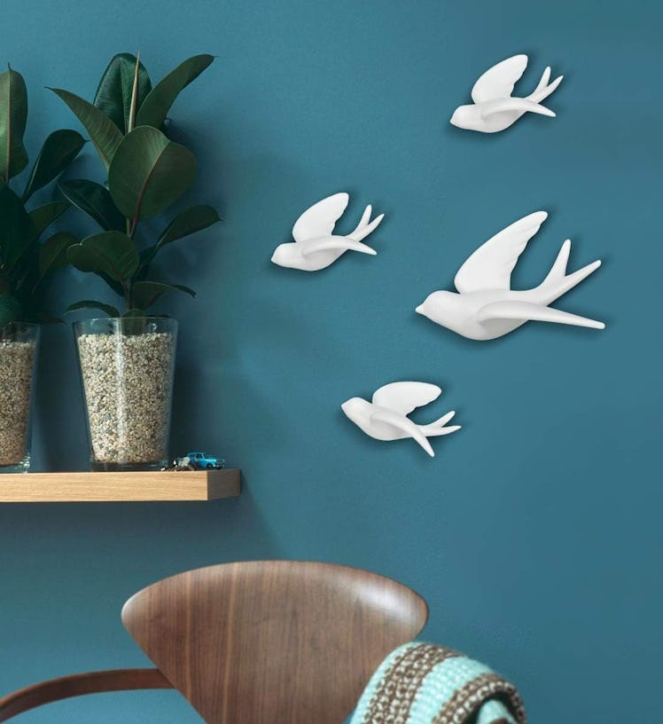 FANWNKI Ceramic Flying Birds (2-Pack)