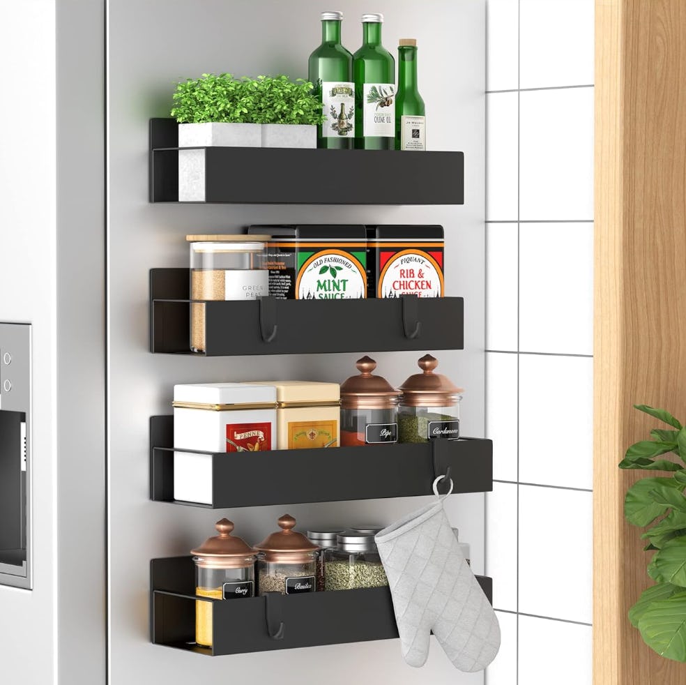 HuggieGems Magnetic Storage Rack (4-Pack)