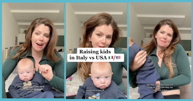 An American mom living in Italy did a rundown of everything that's different about raising your kids...