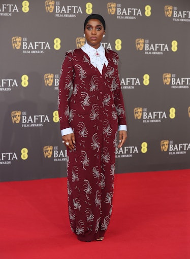 Lashana Lynch, 18 Şubat 2024'te Royal Festival Hall'da EE BAFTA Film Ödülleri 2024'e katılıyor...