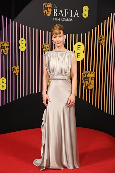 Sandra Hülser, 18 Şubat 2024'te Royal Festival Hall'da düzenlenen EE BAFTA Film Ödülleri 2024'e katılıyor...