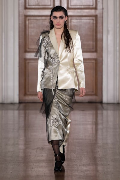  Fall 2024 trends london fashion week Huishan Zhang