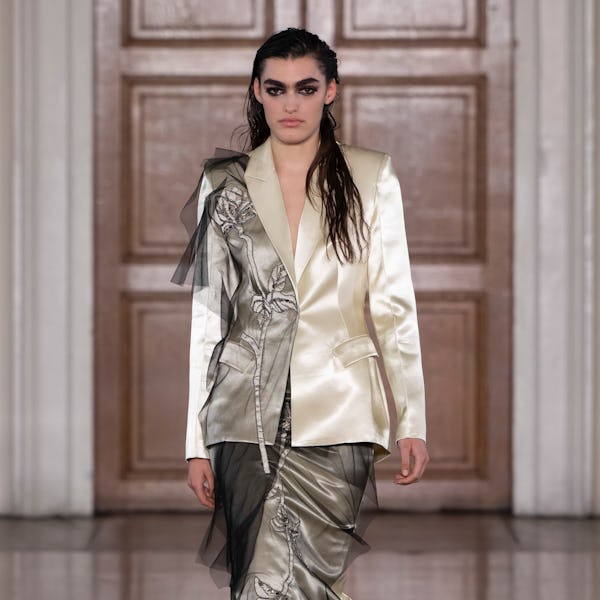  Fall 2024 trends london fashion week Huishan Zhang