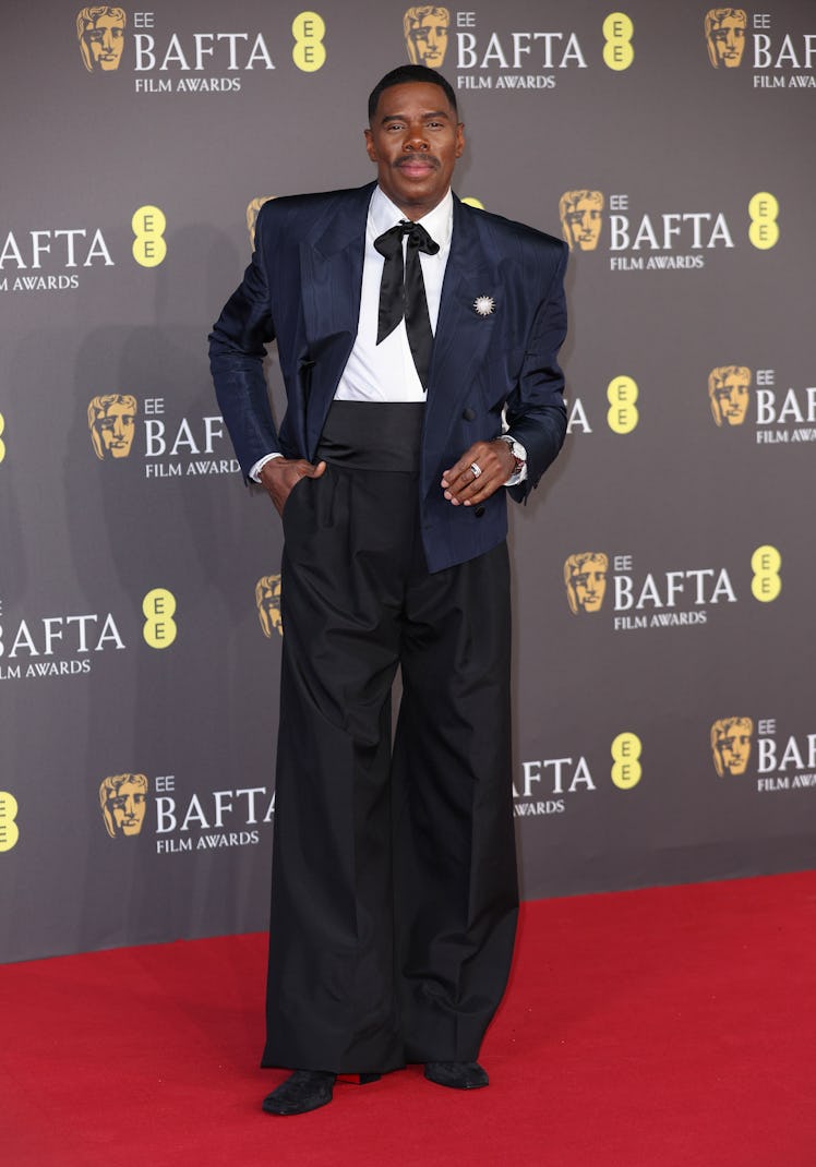 Colman Domingo attends the 2024 EE BAFTA Film Awards at The Royal Festival Hall on February 18, 2024...