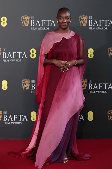Yomi Adegoke, 18 Şubat 2024'te Royal Festival Hall'da EE BAFTA Film Ödülleri 2024'e katılıyor...
