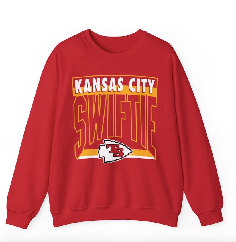 Retro Kansas City Swiftie Crewneck Sweatshirt