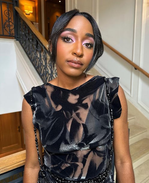 Ayo Edebiri Bottega Veneta menswear Saturday Night Live