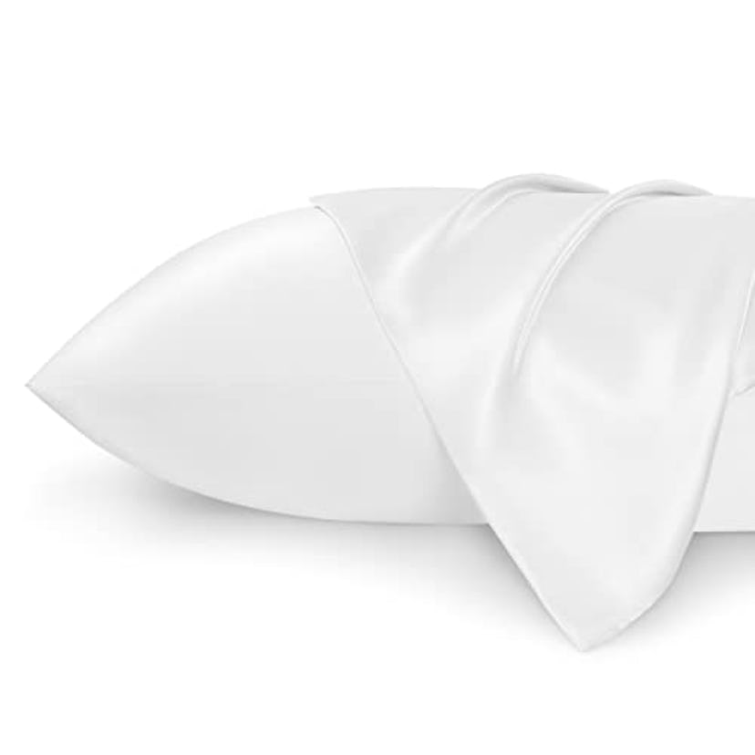 Bedsure Satin Pillowcase for Hair and Skin (Set of 2)