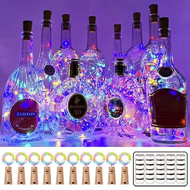 MUMUXI Wine Bottle Lights (10-Pack)