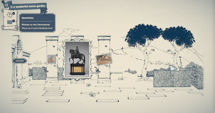 Google Labyrinth In This Free Point-And-Click Game, Google's Art Collection Is the Key ...