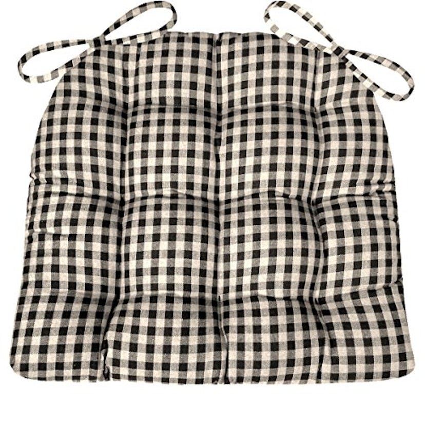 Barnett Home Decor Farmhouse Dining Chair Pad 
