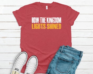 “How The Kingdom Lights Shined” Chiefs T-Shirt