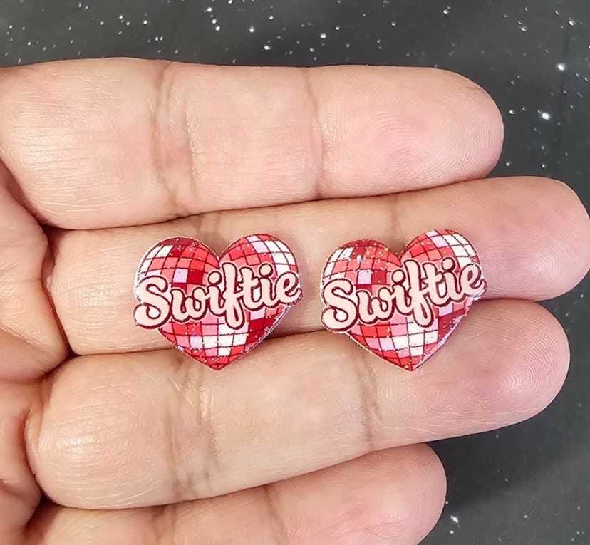 Dainty "Swiftie" Stud Earrings
