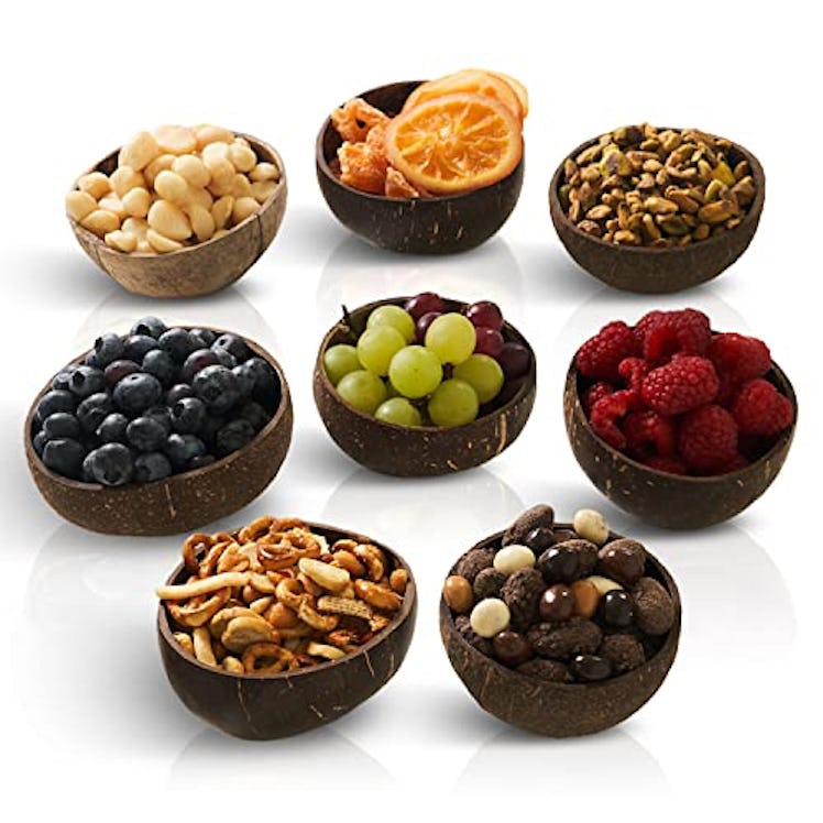 COCOBOWLCO Mini Coconut Bowls (4-Pack)