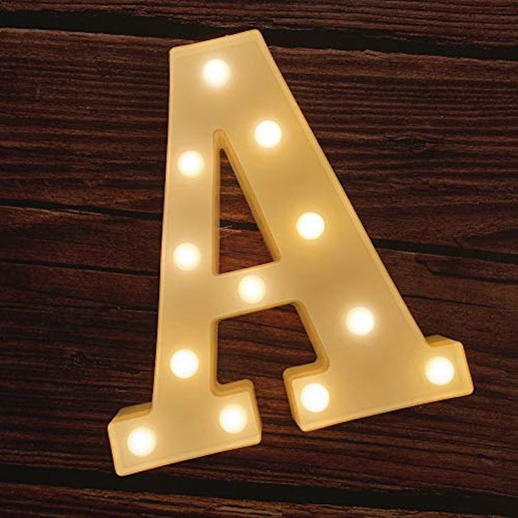 MUMUXI Marquee Light Up Letter