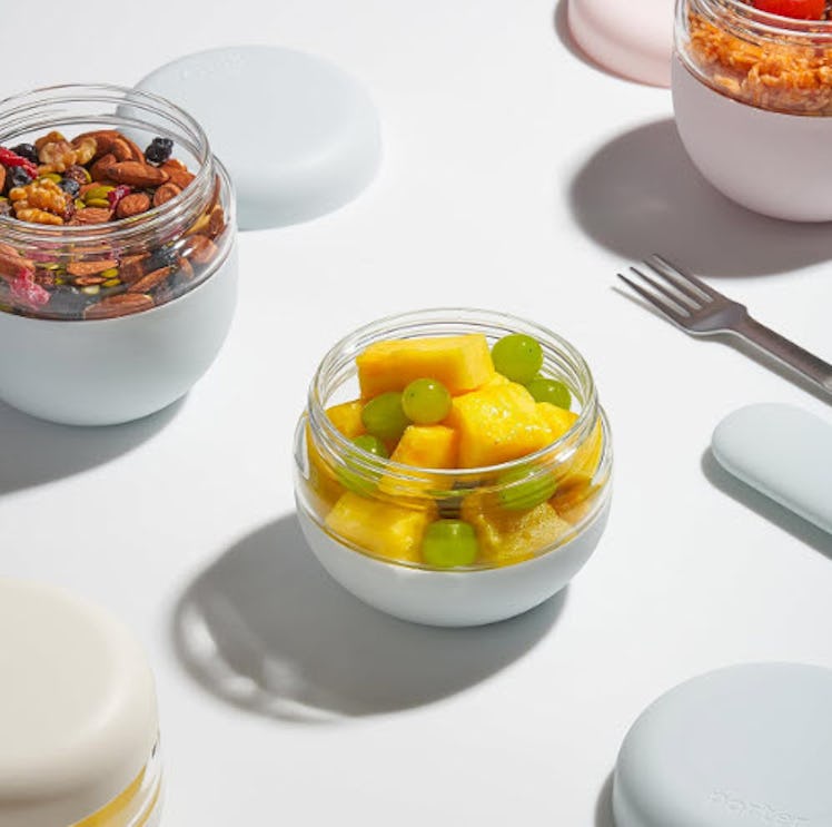 W&P Porter Seal Tight Glass Lunch Bowl Container w/ Lid