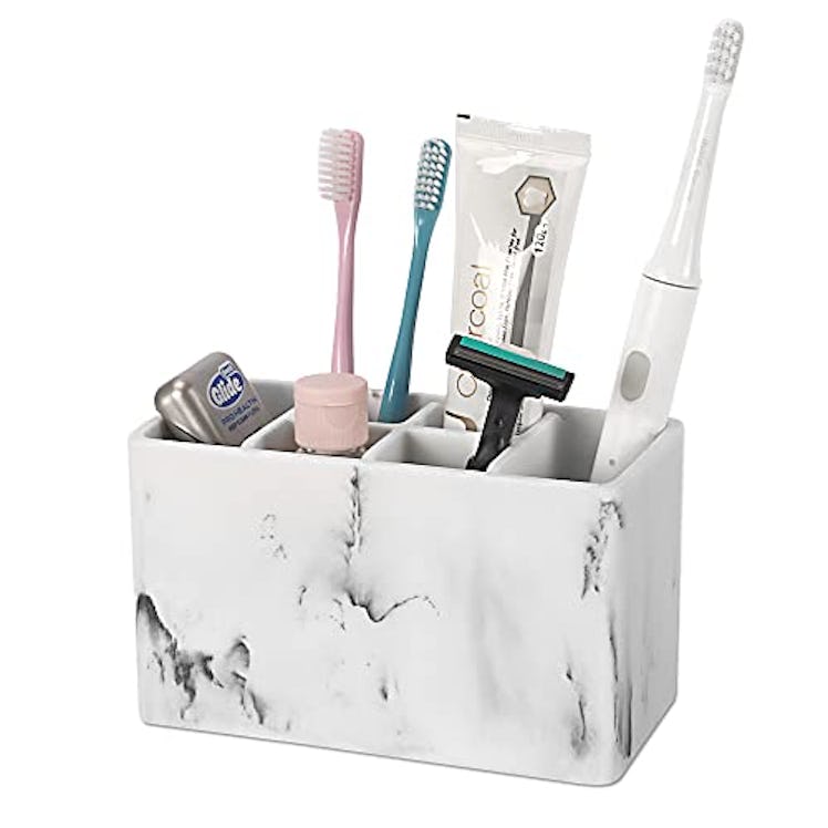zccz Toothbrush and Toothpaste Holder