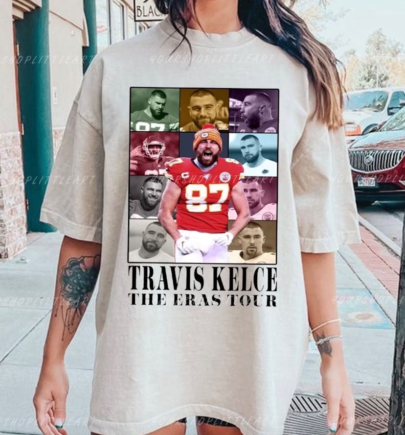 Travis Kelce The Eras Tour Shirt