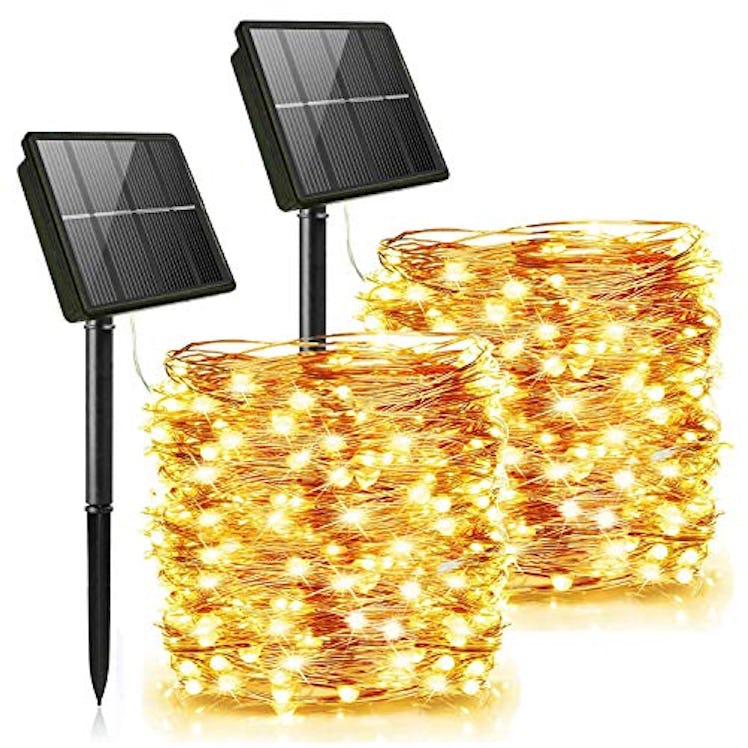 MUMUXI 2 Pack Solar String Lights  (2-Pack)