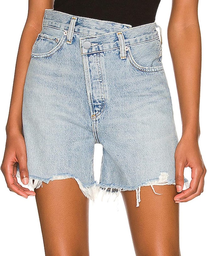 Genleck Crossover Jean Shorts