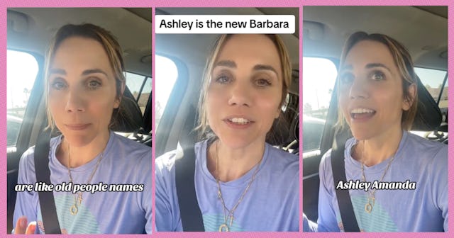 One mom on TikTok could not deal with the fact that her name was now considered “old” by her tween d...