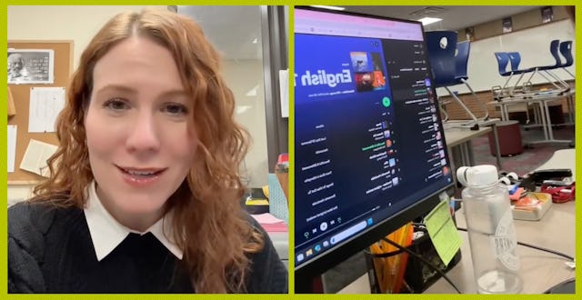 TikTok teacher Ms. C shares the playlist her Gen Z students have created.