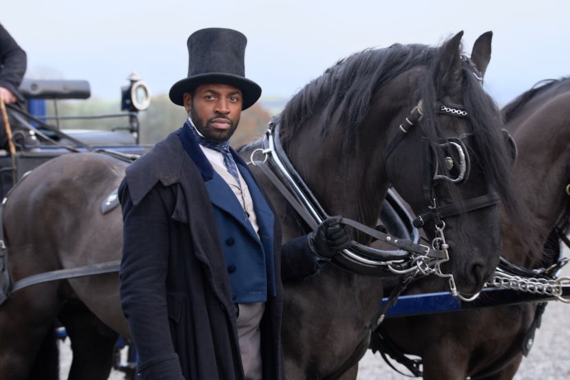 Akil Largie in ‘Sense and Sensibility.’ Photo via Hallmark Media