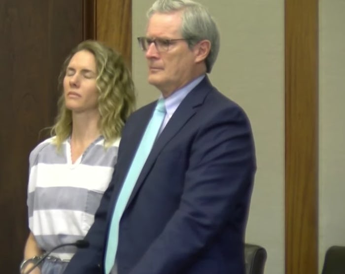 Ruby Franke and her lawyer during her plea hearing in December 2023.