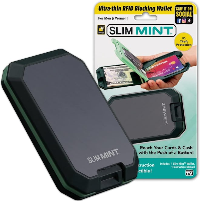 Slim Mint Ultra-Thin RFID-Blocking Wallet
