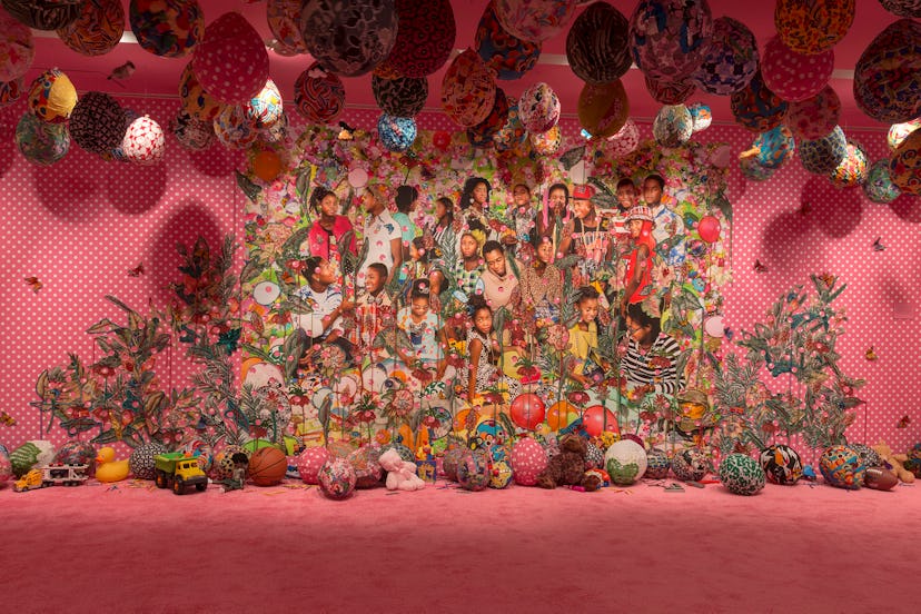 they were just hanging out you know...talking about... (...when they grow up...) by Ebony G. Patters...