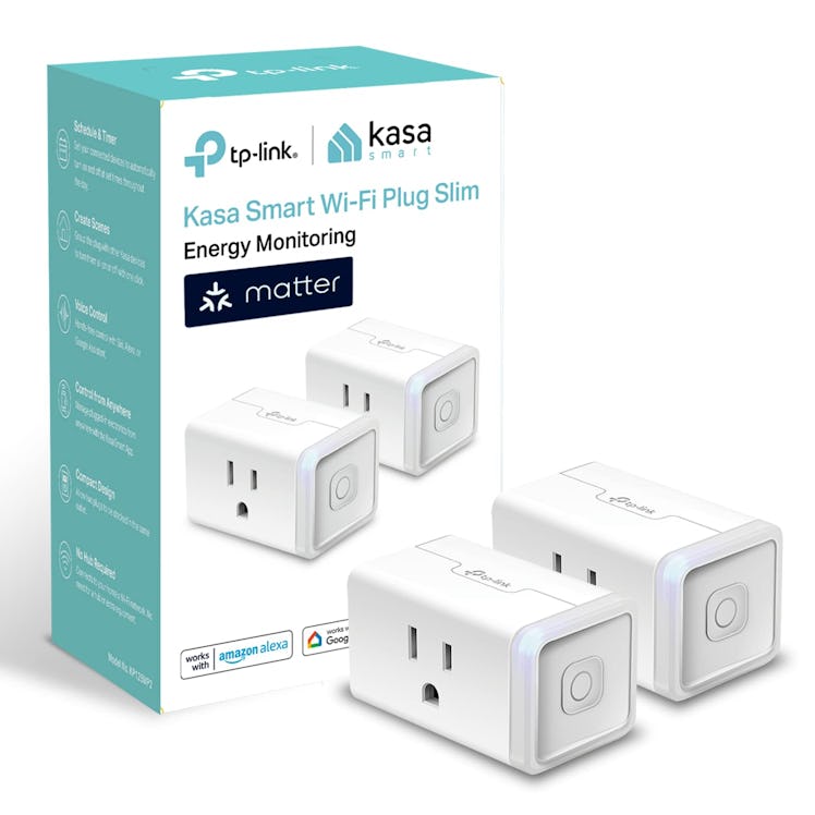 Kasa Smart Plugs with Energy Monitoring (2-Pack)