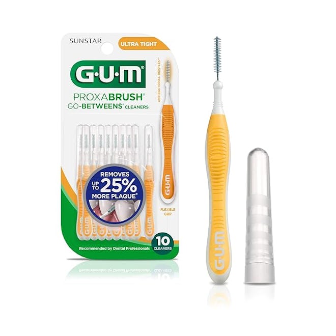 GUM Proxabrush Go-Betweens Interdental Brushes (10-Count)