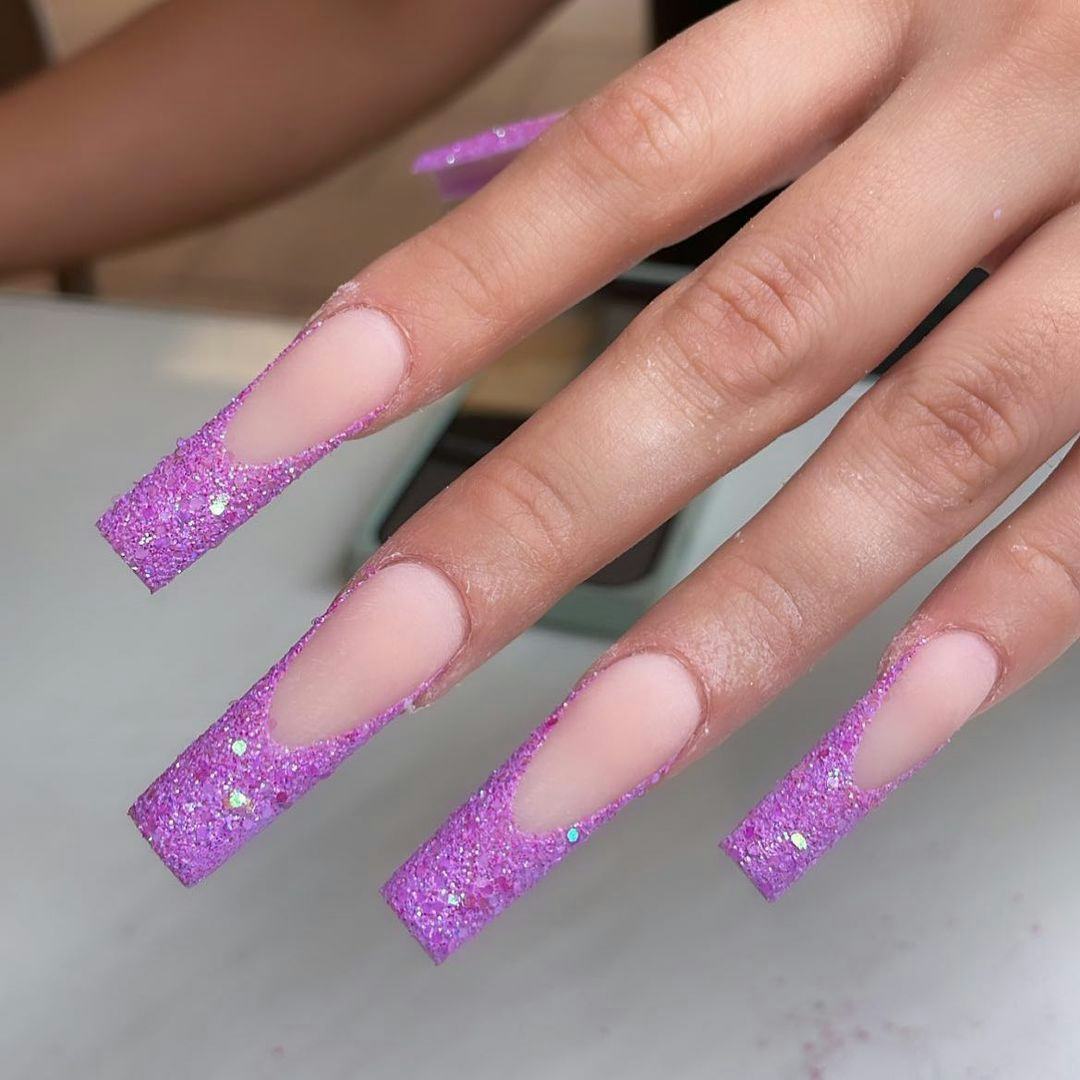 Minimal Purple Nails That Wow