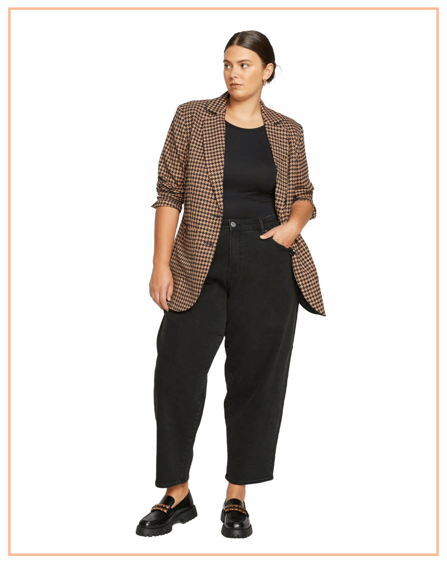 Lou High Rise Barrel Leg Jeans