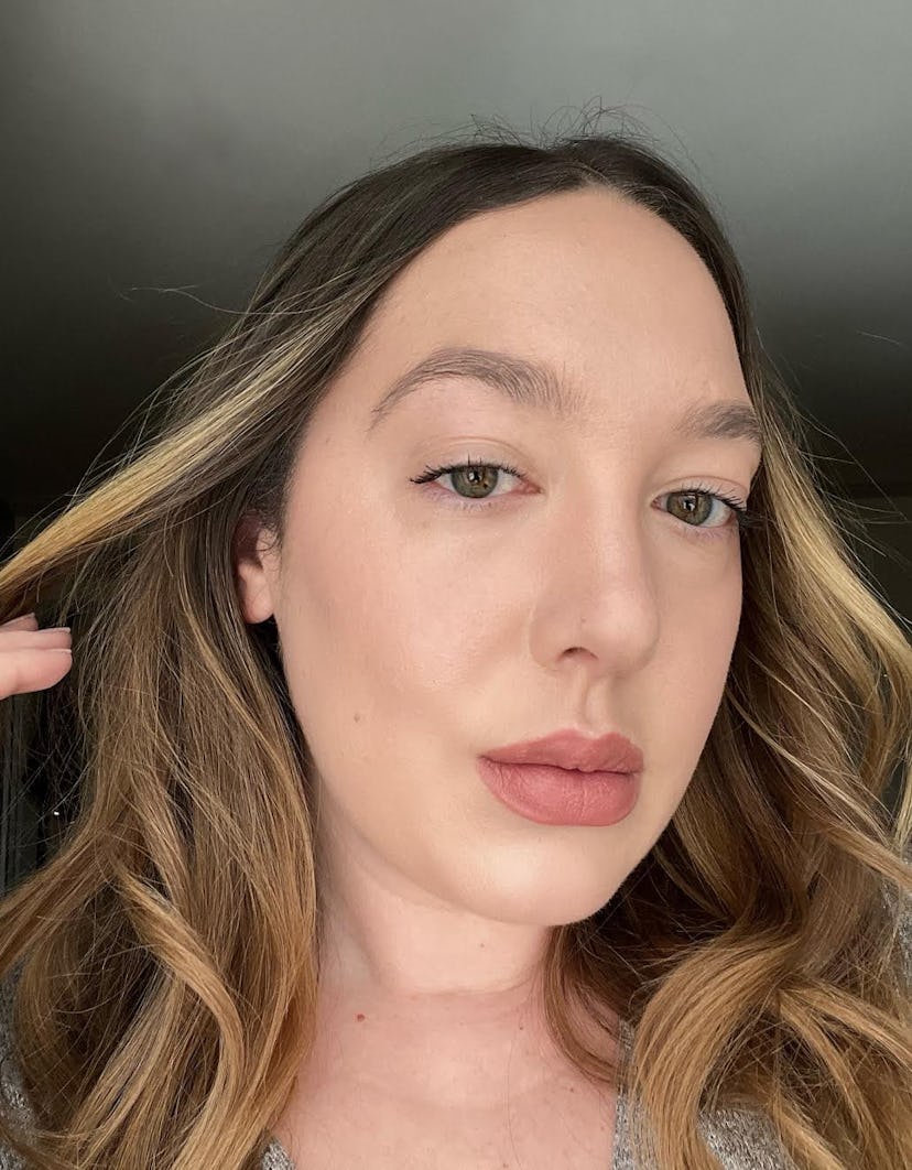 Olivia Rose Rushing is wearing the L’Oréal True Match Lumi Glotion in 902 Light.