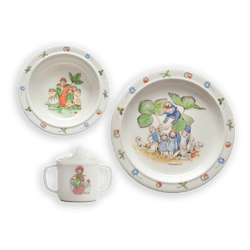 Elsa Beskow 3-Piece Melamine Dish Set