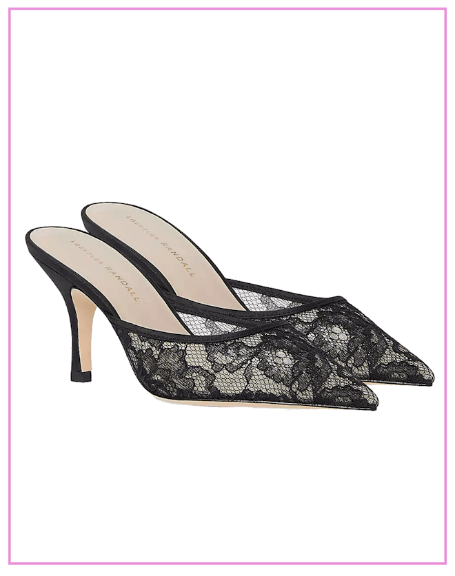 Loeffler Randall Layla 80MM Lace Mules