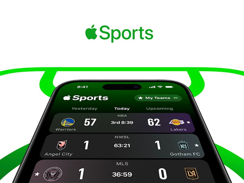 Apple Sports app launching on iPhone in the U.S., Canada, and UK