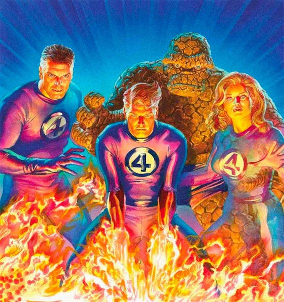 Alex Ross' Fantastic Four #1 Incentive variant cover