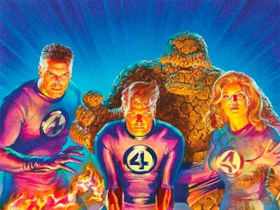 Alex Ross' Fantastic Four #1 Incentive variant cover