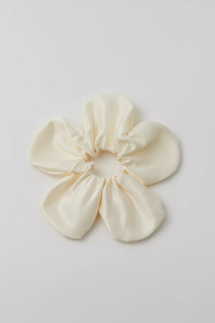 Flower Petal Scrunchie