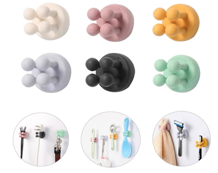 iBetterLife Silicone Toothbrush Holders (6-Piece)