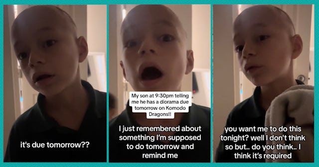In a viral video, a TikTok mom gives a perfect example of how to handle a stressed out kid who forgo...