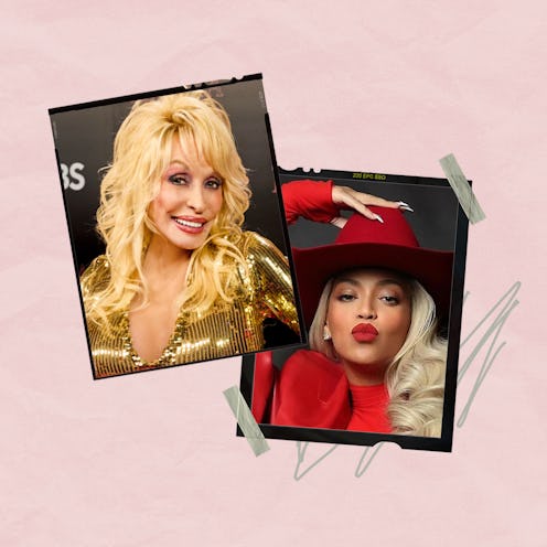 Dolly Parton and Beyoncé.