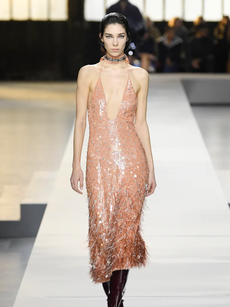 gucci fall dress Gucci Fall 2025 Review: Inspired by Jet-Setters Past