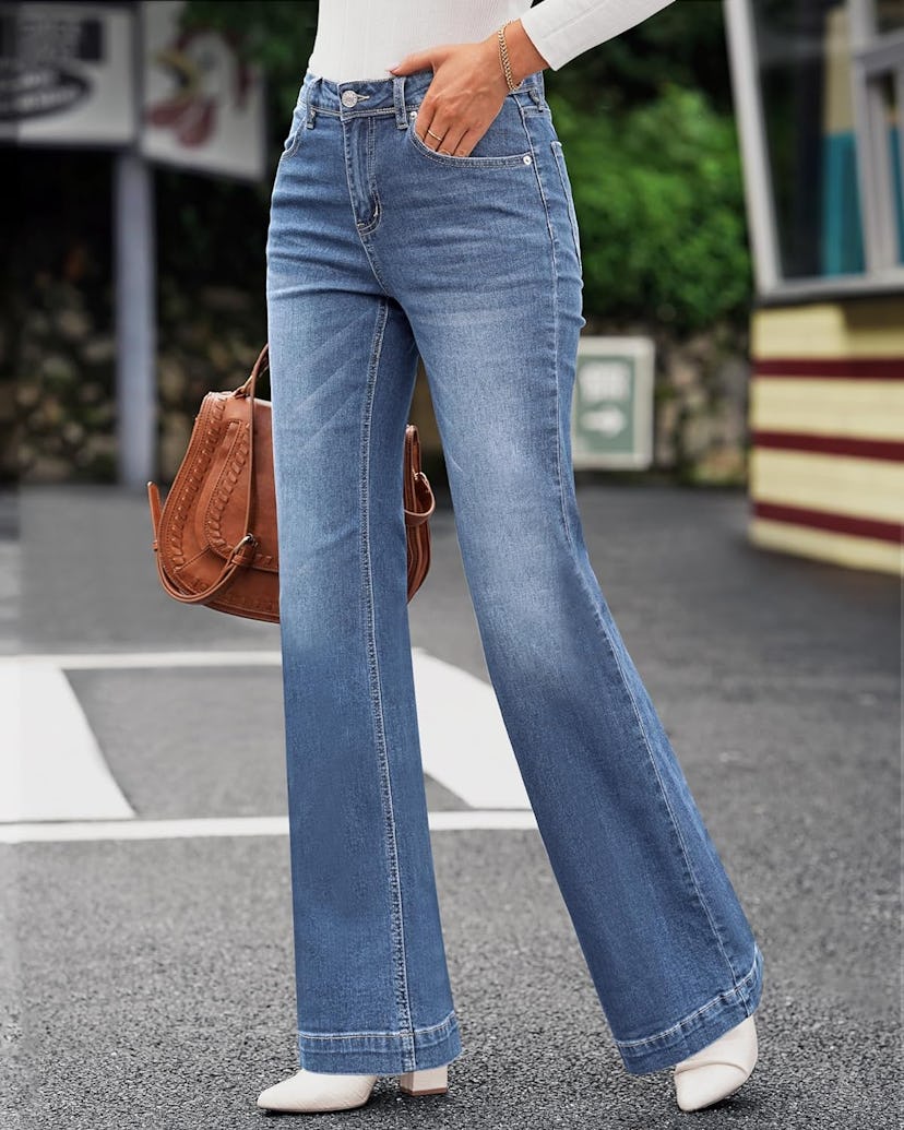 GRAPENT Flare Jeans