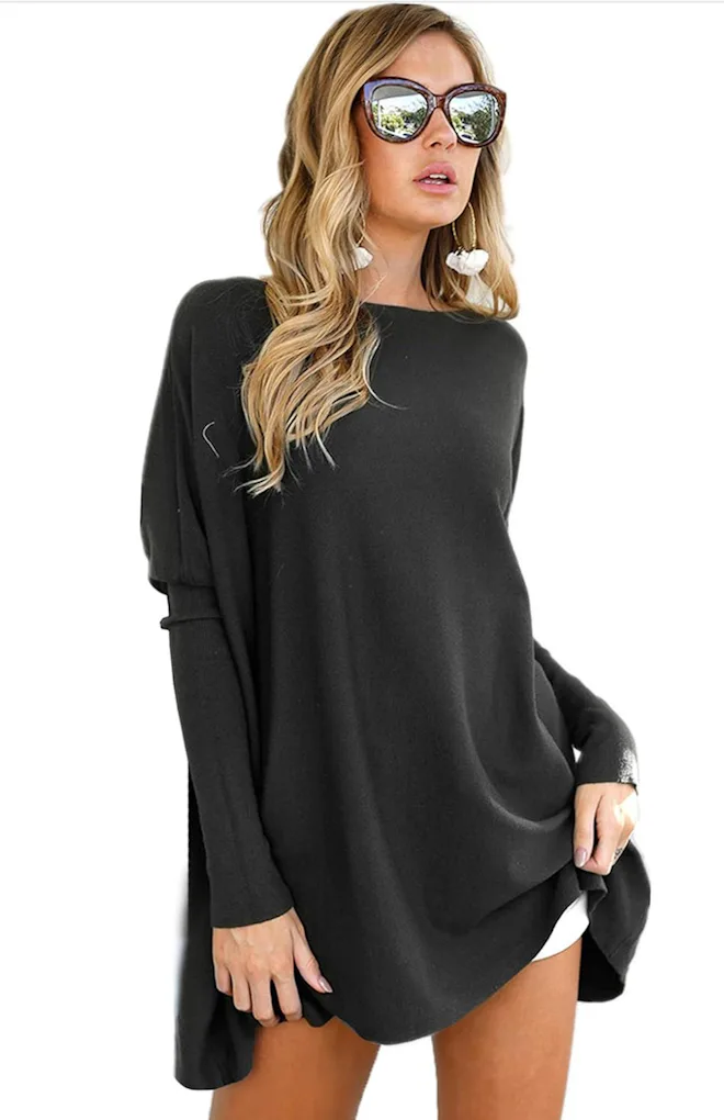 LIYOHON Oversize Tunic Top