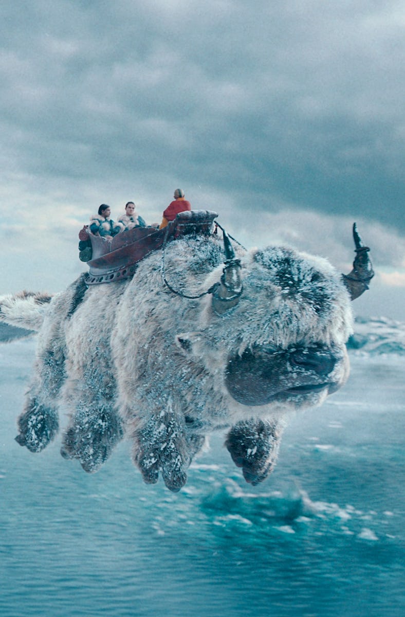 Katara, Sokka, and Aang ride on Appa in 'Avatar: The Last Airbender' Episode 7
